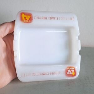 TV HEBDO Ashtray Vintage